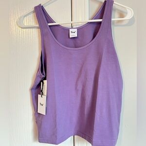 TNA Purple Sleeveless Tank Top